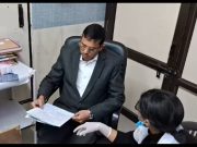 LNJP अस्पताल के प्रस्तुति विभाग में CMO ने किया निरीक्षण..खामियां मिलने पर स्टाफ को लगाई फटकार