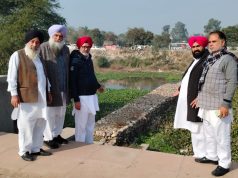 कांग्रेस विधायक मनदीप सिंह चट्ठा ने पिहोवा में सरस्वती तीर्थं का लिया जायजा