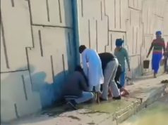 सिरसा में बेकाबू होकर तेल से भरा कंटेनर पलटा.. डिब्बे-बाल्टी लेकर पहुंची लोगों की भीड़