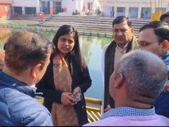 डीसी नेहा सिंह अंतर्राष्ट्रीय सरस्वती महोत्सव की तैयारी को लेकर सरस्वती तीर्थ का लिया जायजा