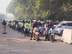 साइबर सिटी गुरुग्राम में ट्रैफिक नियमों का उल्लंघन करने वालो की अब खैर नहीं