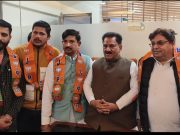 पूर्व राज्यमंत्री सुभाष सुधा समेत कांग्रेस नेताओं ने थामा भाजपा का दामन