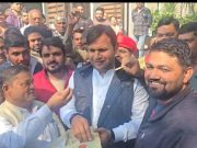 दिल्ली विधानसभा चुनाव में बीजेपी की जीत पर कैबिनेट मंत्री गौरव गौतम ने कार्यकर्ताओ के साथ मनाया जश्न