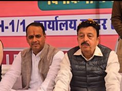 भाजपा प्रत्याशी सुंदर लाल सरपंच ने किया मानेसर मेयर पद के लिए नामांकन