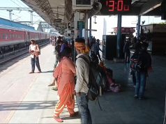 यात्रियों की भीड़ को देखते हुए अंबाला कैंट रेलवे स्टेशन ने की कड़ी सुरक्षा