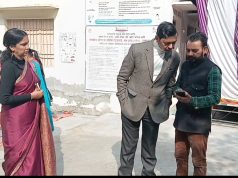 अंबाला प्रशासन चुनावों की तैयारिया जोरों पर अधिकारियों ने स्कूलों में जाकर की बूथों की जांच