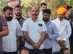 राणा सांगा पर की गई टिप्पणी को लेकर यमुनानगर में हिंदू संगठन ने सांसद का खिलाफ किया विरोध प्रदर्शन