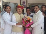 केंद्रीय मंत्री राव इंद्रजीत सिंह ने गुरुग्राम मेयर को करवाया पदभार ग्रहण