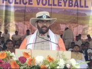 अखिल भारतीय पुलिस वॉलीबाल क्लस्टर के खिलाड़ियों को किया गया सम्मानित