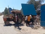 कुरुक्षेत्र में प्रशासन की बड़ी कार्रवाई..सरस्वती नदी के किनारे से हटाए गए अवैध कब्जे