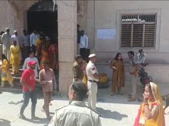 भगवान लक्ष्मीनारायण मंदिर पर अवैध रूप से कब्जे के मामले में प्रशासन ने की कार्रवाई