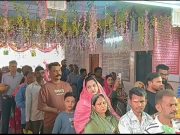 दुर्गा अष्टमी पर अंबाला कैंट के काली बाड़ी मंदिर में लगा भक्तों का तांता