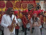 महावीर जयंती पर अम्बाला में निकाली गई विशाल शोभा यात्रा