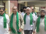 भाकियू ने मंडियों में कट्टों में 700 ग्राम तक गेहूं अतिरिक्त तौलने का लगाया आरोप Bhartiya Kisan Union