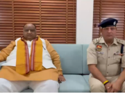 अभद्र व्यवहार पर DSP ने भाजपा नेता से मांगी माफ़ी