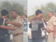फरीदाबाद: युवकों ने पुलिस वाहन को मारी टक्कर, एएसआई के साथ की हाथापाई, मौके से फरार