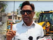 आर. एस भाट के आते ही भागते नजर आए अतिक्रमणकारी