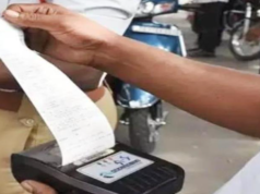 हांसी में ट्रैफिक पुलिस ने दो बुलेट बाइकों पर ठोका ₹26 हजार का चालान, मॉडिफाइड साइलेंसर बने वजह