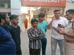 दीवार को लेकर दो गुटों में झगड़ा , झगड़े में बुजुर्ग की मौत