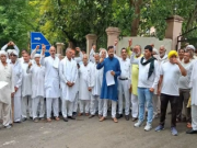 सोनीपत में किसानों का सरकार और अधिकारियों के खिलाफ हल्ला बोल