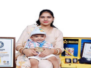 जींद: 8 महीने की उम्र में आए 8 दांत, रुद्रांस कुमार ने बनाया वर्ल्ड वाइड बुक ऑफ रिकॉर्ड्स में स्थान
