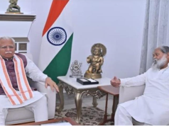 दिल्ली में अनिल विज और मनोहर लाल की मुलाकात, अंबाला-चंडीगढ़ मेट्रो परियोजना पर हुई चर्चा