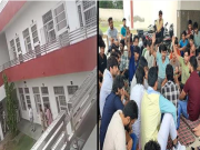 रेवाड़ी HAU कॉलेज में परीक्षा बहिष्कार के बीच बढ़ा तनाव, गर्ल्स हॉस्टल में पुलिस की एंट्री पर बवाल