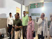 हांसी के नागरिक अस्पताल में DG हेल्थ का औचक निरीक्षण, लापरवाही पर जताई नाराजगी, अस्पताल को जल्द मिलेगी नई बिल्डिंग