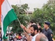 कैथल में सीएम नायब सैनी ने हाफ मैराथन को दिखाई हरी झंडी, नशा मुक्ति का दिया संदेश