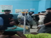 हरिद्वार जा रहे कांवड़ियों की गाड़ी का टायर फटा, 22 घायल