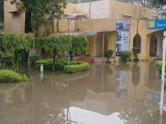 पलवल में मूसलाधार बारिश से जनजीवन ठप.. सरकारी दफ्तरों तक में जलभराव
