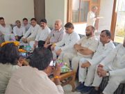 कांग्रेस की जिला स्तरीय बैठक पलवल में, संगठन विस्तार पर मंथन