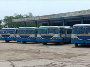 समालखा नया बस अड्डा बिजली कटौती के कारण 5-6 दिन से अंधेरे में
