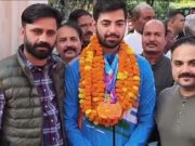 सम्राट राणा का करनाल में शाही अंदाज़ में स्वागत, मिस्र में रचा नया इतिहास—दो गोल्ड व एक सिल्वर अपने नाम