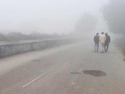 यमुनानगर में पहली घनी धुंध, हाईवे विजिबिलिटी घटी और सर्दी बढ़ी
