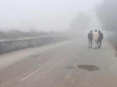 यमुनानगर में पहली घनी धुंध, हाईवे विजिबिलिटी घटी और सर्दी बढ़ी