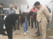 नूंह जिले में तेंदुआ जैसे जानवर की CCTV में पकड़ी हरकत