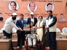 फरीदाबाद में दिव्यांगों की क्षमता को सलाम – साइकिल रैली में मेयर प्रवीण बत्रा जोशी का संदेश