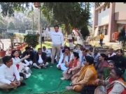 पंचकूला में कांग्रेस का जोरदार प्रदर्शन, ट्रेड डील और पेंशन कटौती के खिलाफ सौंपा ज्ञापन