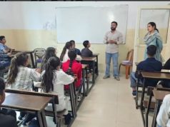 पलवल में गरुड़ क्लासेस की स्कॉलरशिप परीक्षा से विद्यार्थियों की प्रतिभा का हुआ प्रदर्शन