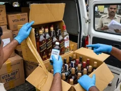 जींद में शराब तस्करी का बड़ा खुलासा: ‘लीवर टॉनिक’ के बिल में छिपी थी 80 पेटी अंग्रेजी शराब, चालक गिरफ्तार