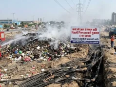 फरीदाबाद में कचरे में लगी आग से भूमिगत केबल जली, बिजली निगम को ₹23.39 लाख का नुकसान
