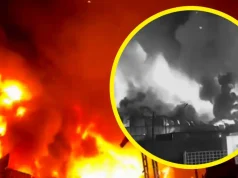 रेवाड़ी के बावल IMT में सोलर कंपनी में भीषण आग, रातभर चला रेस्क्यू ऑपरेशन