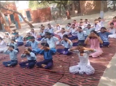 अंतरराष्ट्रीय योग दिवस को लेकर पलवल में तैयारियां तेज, स्कूलों में शुरू हुआ योगाभ्यास