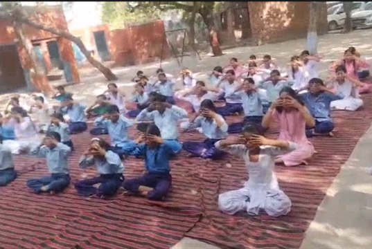 अंतरराष्ट्रीय योग दिवस को लेकर पलवल में तैयारियां तेज, स्कूलों में शुरू हुआ योगाभ्यास