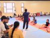 पलवल में जिला स्तरीय योग ओलंपियाड आयोजित, चारों ब्लॉकों के 80 विद्यार्थियों ने दिखाया दम