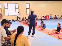 पलवल में जिला स्तरीय योग ओलंपियाड आयोजित, चारों ब्लॉकों के 80 विद्यार्थियों ने दिखाया दम