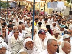 चानौत महापंचायत में सरकार के खिलाफ किसानों का ऐलान: पानी नहीं मिला तो उखाड़ेंगे भाखड़ा पाइपलाइन