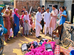 रसोई में गैस लीकेज से धमाका: पिता-पुत्री झुलसे, हजारों का नुकसान
