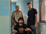 गुरुग्राम में पुलिस-मुठभेड़ के बाद 5 हजार का इनामी बदमाश गिरफ्तार, पैर में लगी गोली